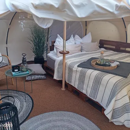 Hotel Glamping Altes Pastorat Barmstedt Exterior foto